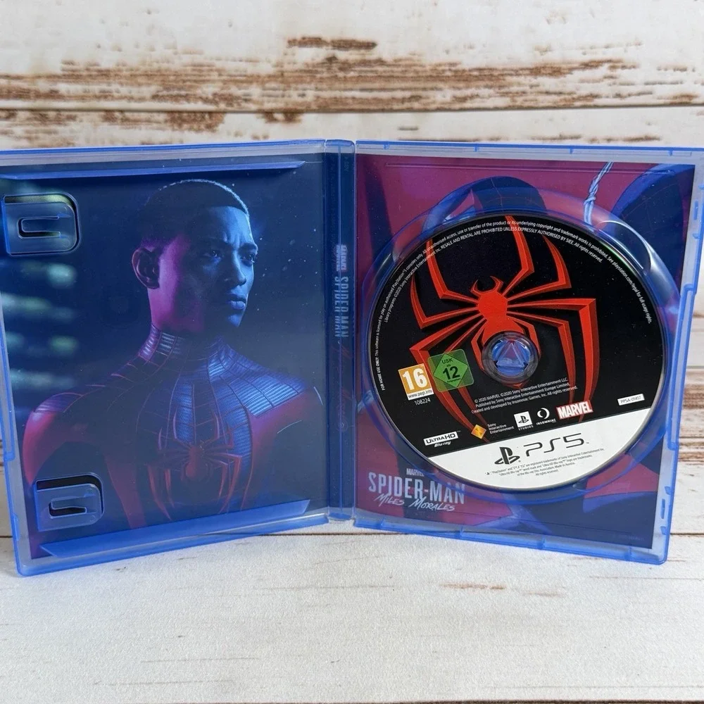Marvel's Spider-Man Miles Morales PS5 EU Import Game Disc Only Resurfaced